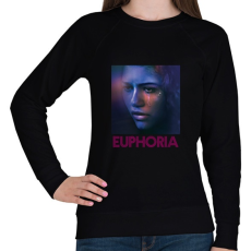 PRINTFASHION Euphoria - Női pulóver - Fekete