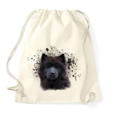 PRINTFASHION eurázsiai kutya - Sportzsák, Tornazsák - Natúr tornazsák