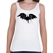 PRINTFASHION Even he was..  - Női atléta - Fehér női trikó