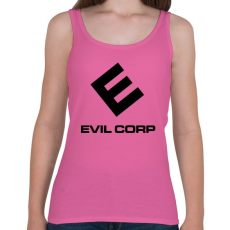 PRINTFASHION Evil Corp Black - Női atléta - Rózsaszín