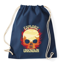 PRINTFASHION Explore - fedezd fel az ismeretlent - Sportzsák, Tornazsák - Sötétkék tornazsák