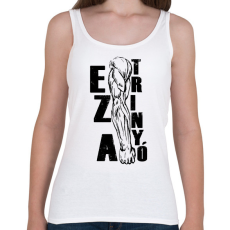 PRINTFASHION Ez a trinyó - Női atléta - Fehér