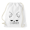 PRINTFASHION Ez a vidám arcom 2 - Sportzsák, Tornazsák - Fehér