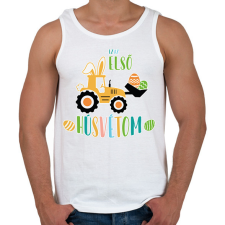 PRINTFASHION Ez az első húsvétom - Férfi atléta - Fehér atléta, trikó