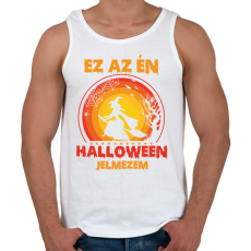 PRINTFASHION Ez az én halloween jelmezem - Férfi atléta - Fehér