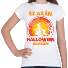 PRINTFASHION Ez az én halloween jelmezem - Női póló - Fehér