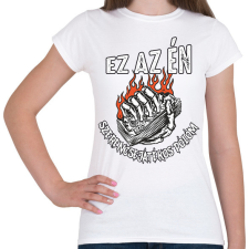 PRINTFASHION Ez az én szerencsejátékos pólóm - Női póló - Fehér női póló