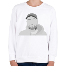 PRINTFASHION EZ mac - Gyerek pulóver - Fehér