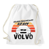 PRINTFASHION Ez nem csak egy autó ez egy VOLVO - Sportzsák, Tornazsák - Fehér