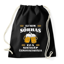 PRINTFASHION Ez nem sörhas! - Sportzsák, Tornazsák - Fekete tornazsák