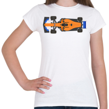 PRINTFASHION F1 McLaren - Női póló - Fehér női póló