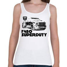 PRINTFASHION F450 SuperDuty - Női atléta - Fehér