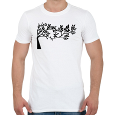 PRINTFASHION Fa - Férfi póló - Fehér