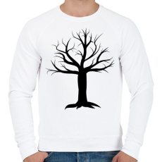 PRINTFASHION Fa - Férfi pulóver - Fehér