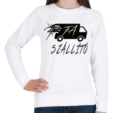 PRINTFASHION FA-SZÁLLÍTÓ BW - Női pulóver - Fehér