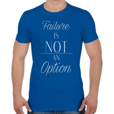 PRINTFASHION Failure - Férfi póló - Királykék