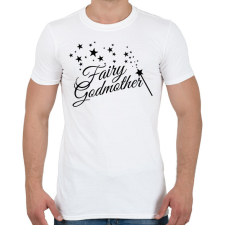 PRINTFASHION Fairy Godmother - Férfi póló - Fehér férfi póló