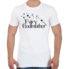 PRINTFASHION Fairy Godmother - Férfi póló - Fehér