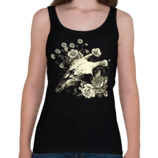 PRINTFASHION Fakult Ómen - Goth Design - Női atléta - Fekete