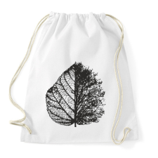 PRINTFASHION Falevél - Sportzsák, Tornazsák - Fehér tornazsák