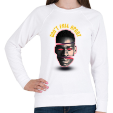 PRINTFASHION Fall apart - Női pulóver - Fehér női pulóver, kardigán