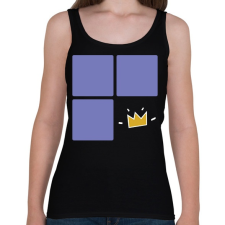 PRINTFASHION Fall Guys - Női atléta - Fekete női trikó