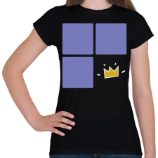 PRINTFASHION Fall Guys - Női póló - Fekete női póló