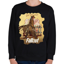 PRINTFASHION Fall out The Ghoul - Gyerek pulóver - Fekete gyerek pulóver, kardigán