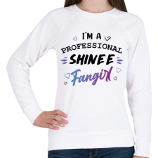 PRINTFASHION Fangirl - Shinee - Női pulóver - Fehér női pulóver, kardigán