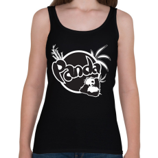 PRINTFASHION fanta panda - Női atléta - Fekete