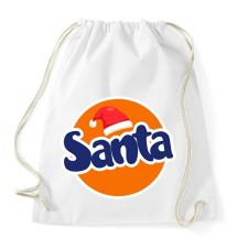 PRINTFASHION Fanta Santa - Sportzsák, Tornazsák - Fehér tornazsák