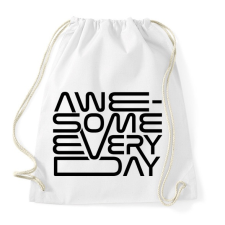 PRINTFASHION Fantasztikus minden nap - Sportzsák, Tornazsák - Fehér tornazsák