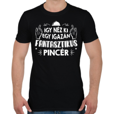 PRINTFASHION Fantasztikus pincér - Férfi póló - Fekete férfi póló