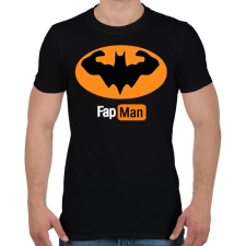 PRINTFASHION fapman - Férfi póló - Fekete férfi póló