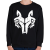 PRINTFASHION Farkas - Gyerek pulóver - Fekete