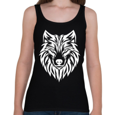 PRINTFASHION Farkas  - Női atléta - Fekete női trikó