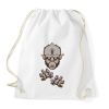 PRINTFASHION Farkasember - Sportzsák, Tornazsák - Fehér