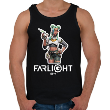 PRINTFASHION Farlight84 - Ceanna - Férfi atléta - Fekete atléta, trikó