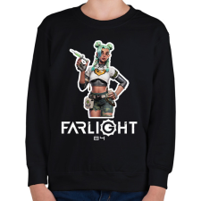 PRINTFASHION Farlight84 - Ceanna - Gyerek pulóver - Fekete gyerek pulóver, kardigán