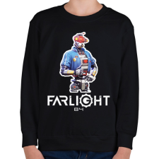 PRINTFASHION Farlight84 - MKR - Gyerek pulóver - Fekete gyerek pulóver, kardigán