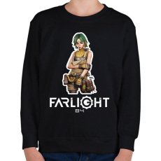 PRINTFASHION Farlight84 - Momoi - Gyerek pulóver - Fekete