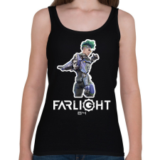 PRINTFASHION Farlight84 - Yong - Női atléta - Fekete női trikó