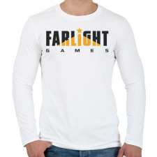PRINTFASHION Farlight games - Férfi hosszú ujjú póló - Fehér férfi póló