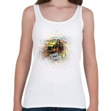 PRINTFASHION Farming simulator 2025 - Női atléta - Fehér női trikó