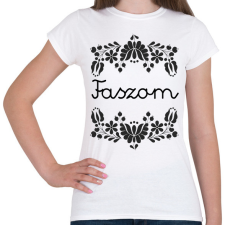 PRINTFASHION Faszom - Női póló - Fehér női póló