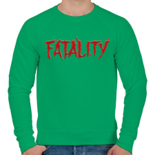 PRINTFASHION Fatality - Férfi pulóver - Zöld férfi pulóver, kardigán