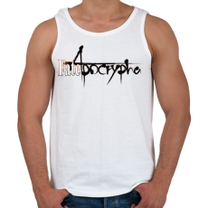 PRINTFASHION Fate/Apocrypha logo - Férfi atléta - Fehér