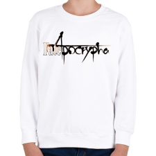 PRINTFASHION Fate/Apocrypha logo - Gyerek pulóver - Fehér gyerek pulóver, kardigán