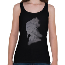 PRINTFASHION faun - Női atléta - Fekete női trikó