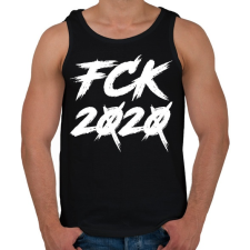 PRINTFASHION FCK 2020 - Férfi atléta - Fekete atléta, trikó